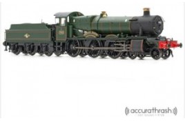 ACC2711DCC GWR 7822 Foxcote Manor BR Lined Green with late crest OO Scale DCC Sound Fitted